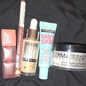 Maybelline Baby Skin Pore Eraser & SuperStay Skin Tint Makeup Bundle